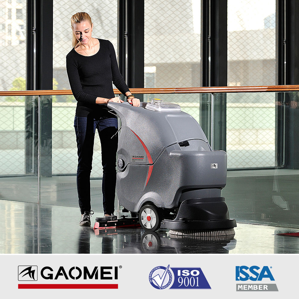 山东洗地机――GM50B  山东手推式洗地机 高美全自动洗地机